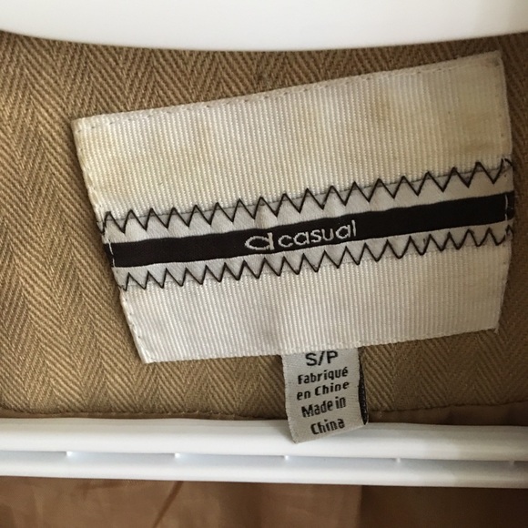 DYNAMITE Trench Coat - Picture 2 of 4